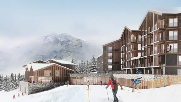 Residence L'ecrin Blanc La Rosiere Exterior Building