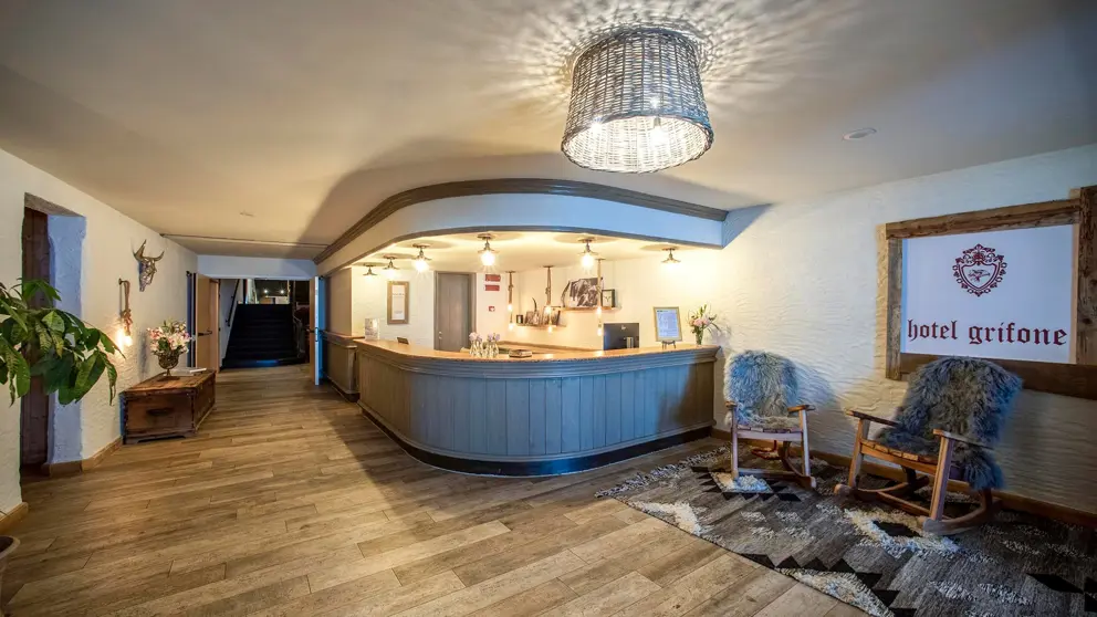 Inghams Italy Dolomites Arabba Hotel Grifone Reception [5]