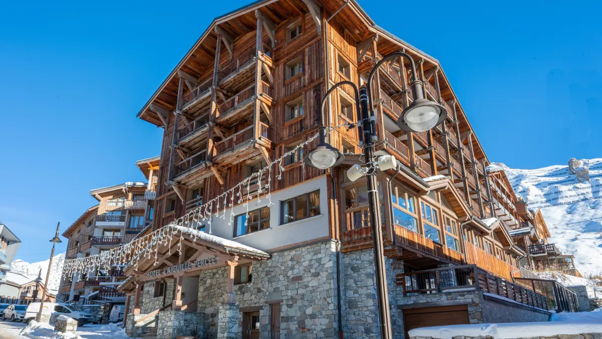 Hotel L'aiguille Percee Tignes Exterior