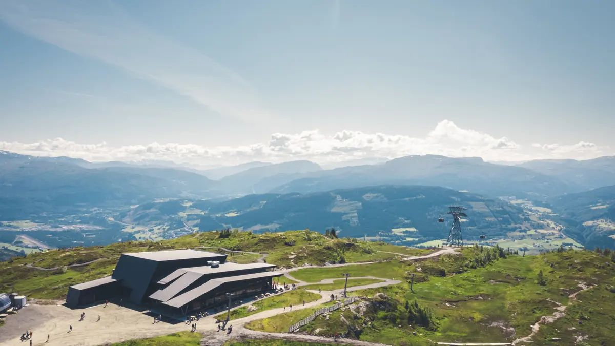 Voss Norway Cable Car Station Copyright Jon Hunnalvatn Ton Voss Resort