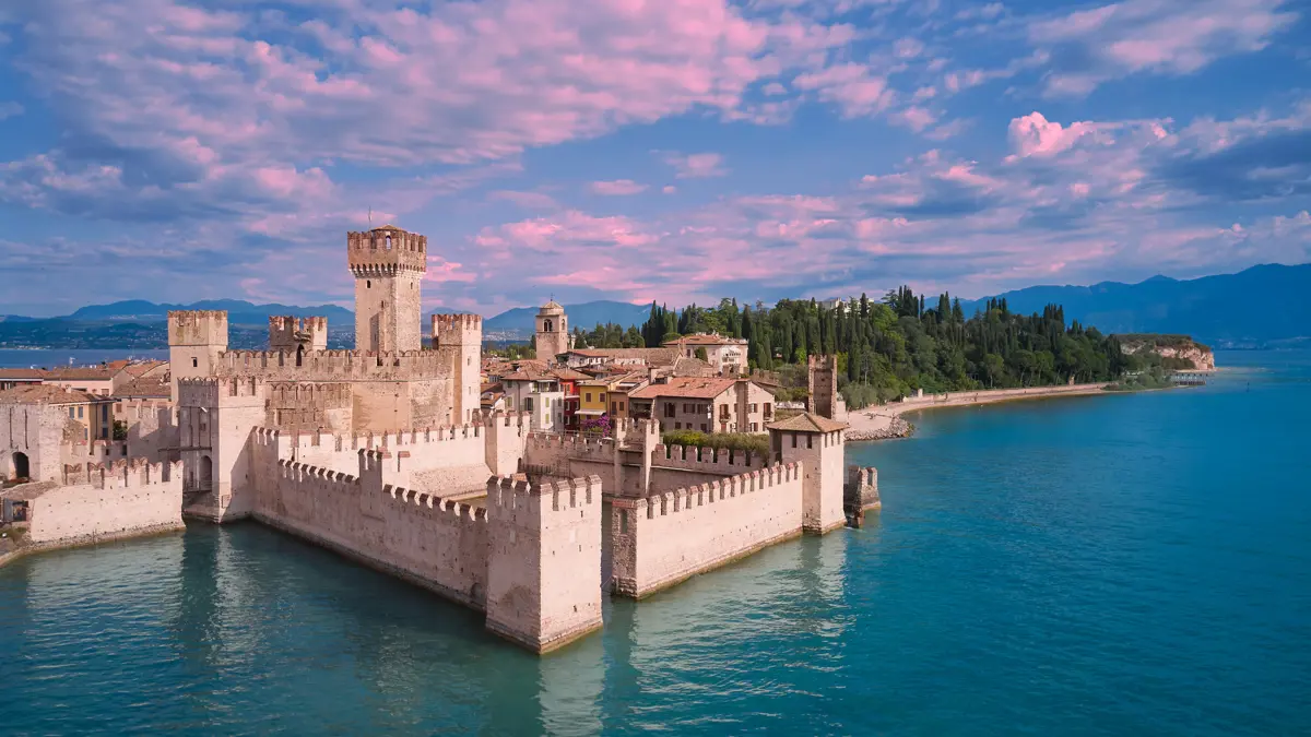 Sirmione Lake Garda Scaligero Castle