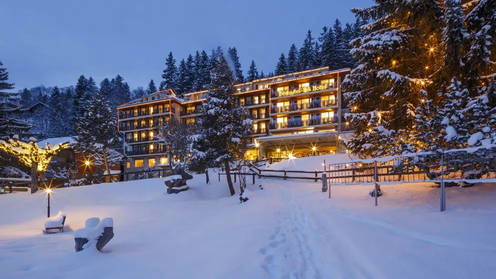 Hotel Beausite Park And Spa Wengen Building Exterior [8]