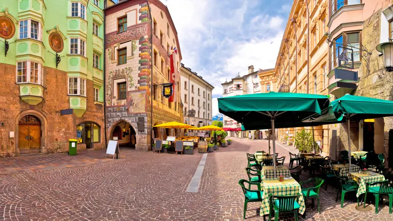 A scenic view of a landscape