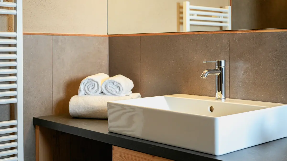 Hotel Pozzamanigoni Selva Junior Suite Bathroom
