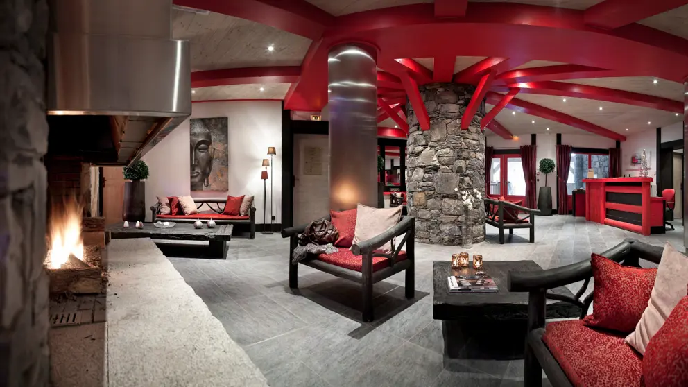 Residence Le Telemark Apartments Tignes reception lounge area (1) [6]