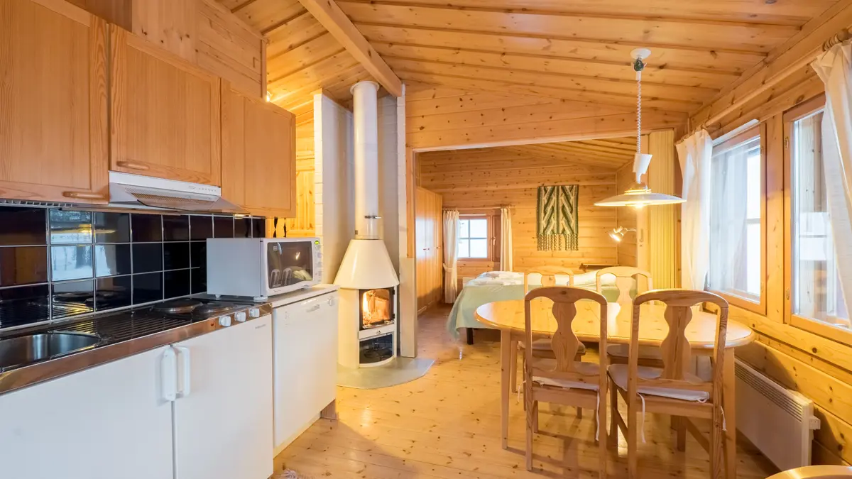 Jeris Lakeside Resort Muonio Cabin A Open Plan