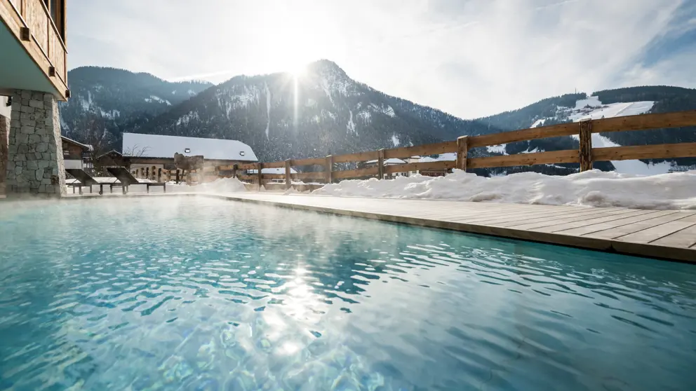 Inghams Italy Dolomites Hotel Mareo Outdoor Swimming Pool [1]