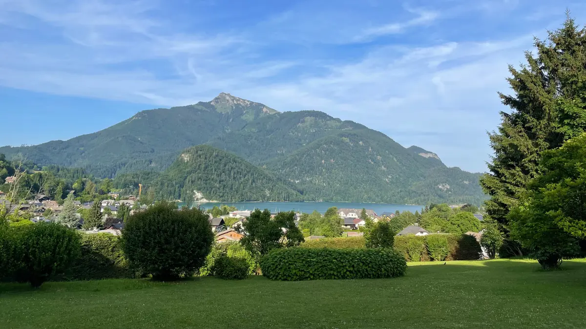 View Towards Wolfgangsee