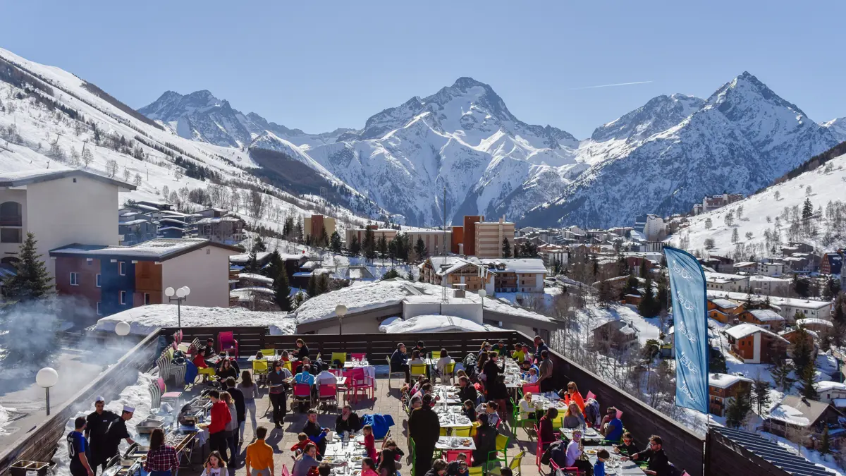 Village Club Soleil Les Deux Alpes Terrace