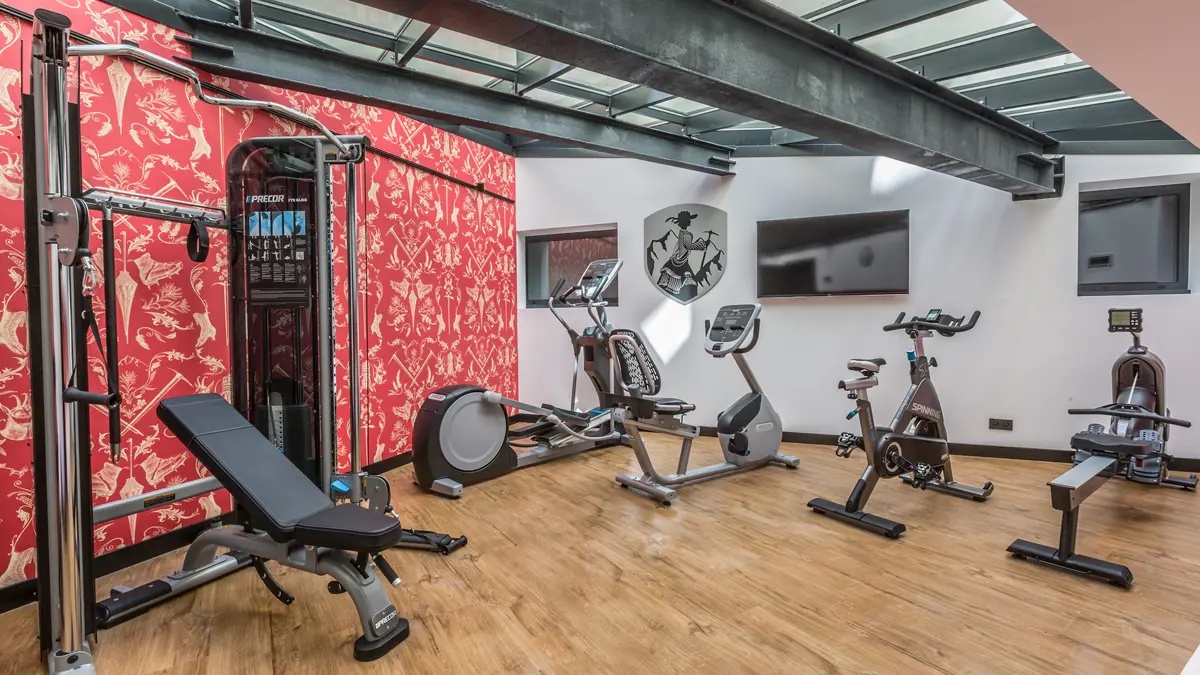 Hotel Pointe Isabelle Chamonix Fitness area 