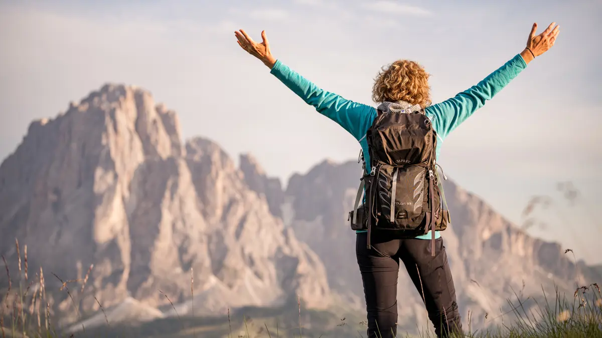 Walking in the mountains Ortisei 