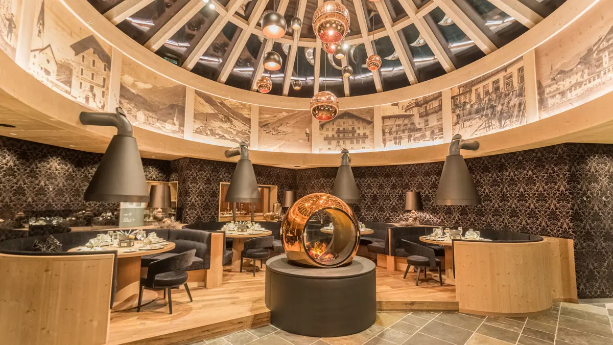 Hotel Edelweiss And Gurgl Obergurgl Fondue Room