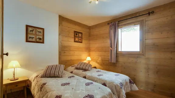 Typical apartment twin bedroom