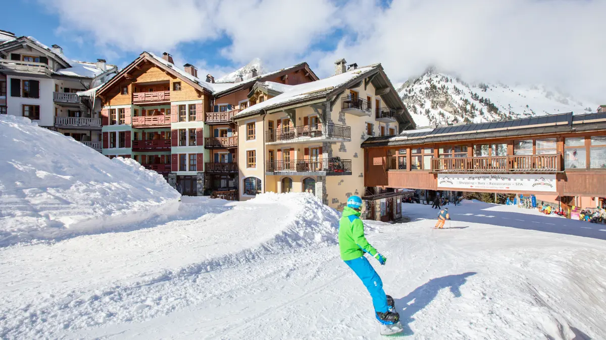 Residence Britania La Tania Ski In Ski Out