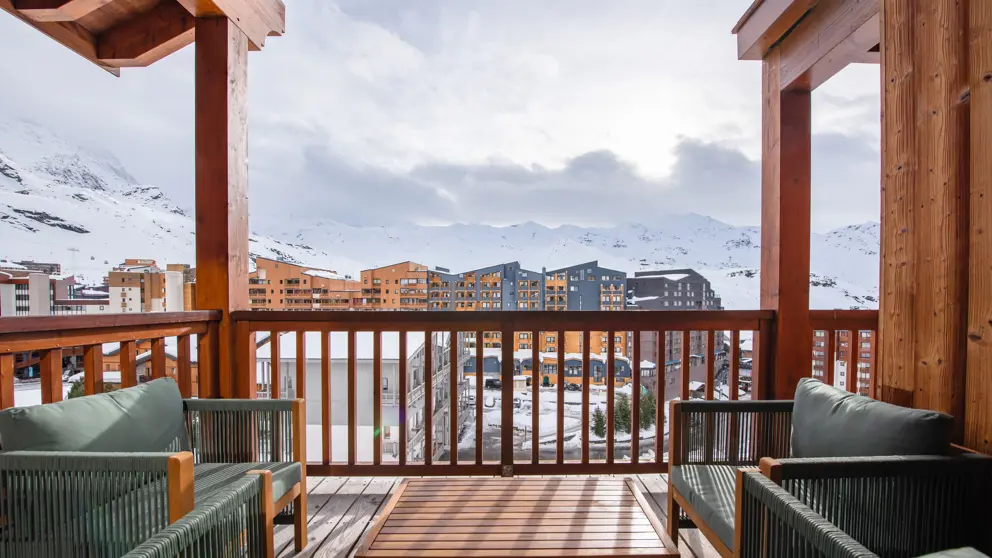 Chalet Chloe Val Thorens Balcony [8]