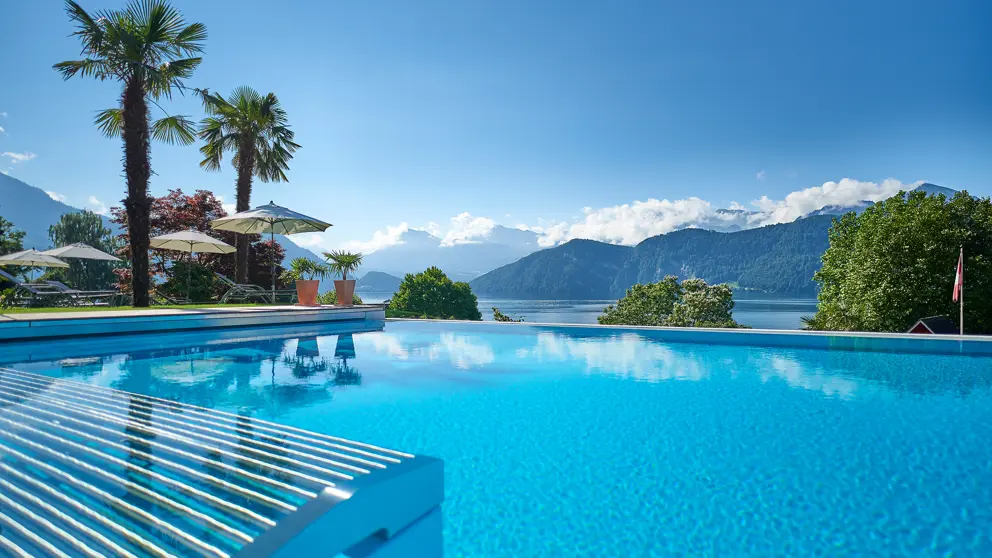 Hotel Alexander Weggis Swimming Pool [1]