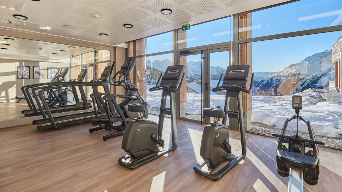 Residence Ecrin Blanc La Rosiere Fitness Room