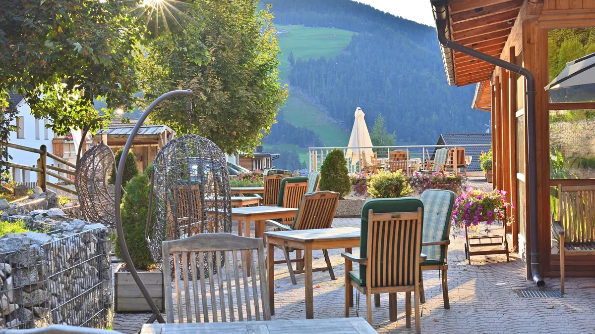 Inghams Italy Dolomites Kronplatz Hotel Monte Paraccia Terrace