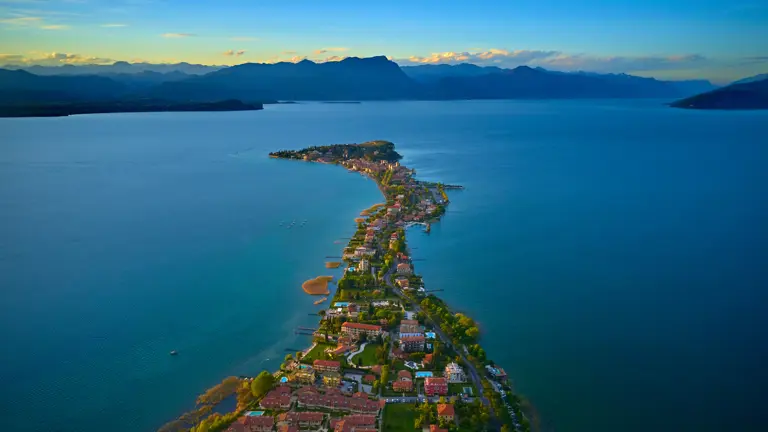 A scenic view of a landscape