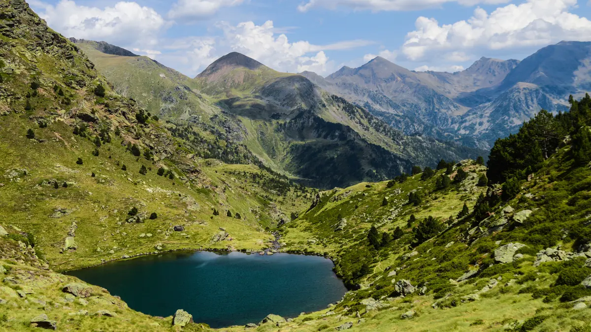 Andorra Tristaina Lakes that are accessible with pre-booked car hire