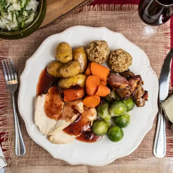 Christmas Dinner Mountain Fresh