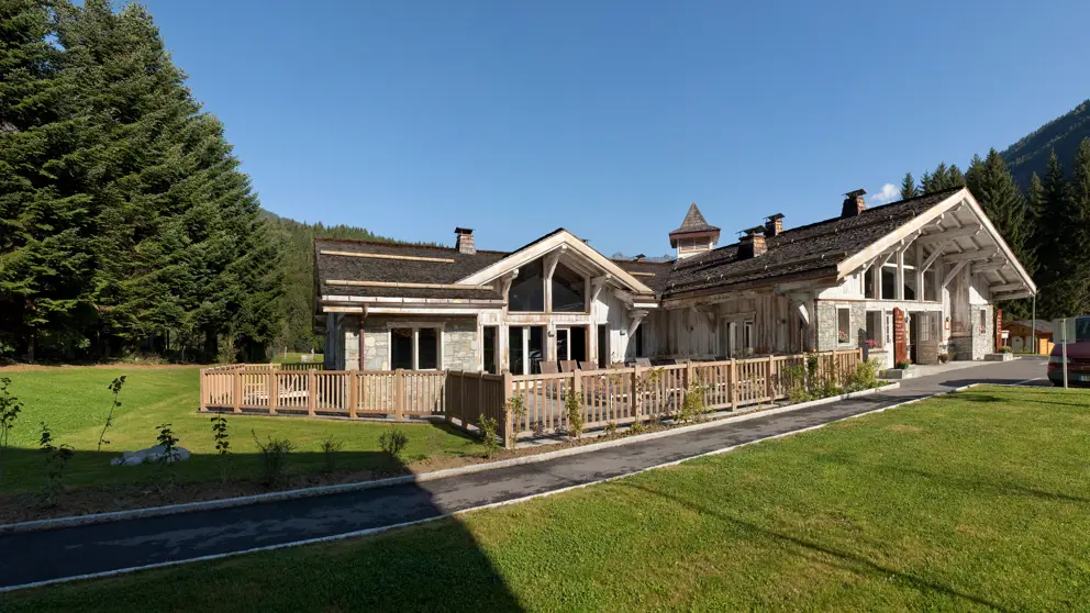 Le Hameau De Pierre Blanche Apartments Les Houches Apartment Exterior  Summer [7]