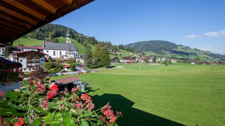 A scenic view of a landscape