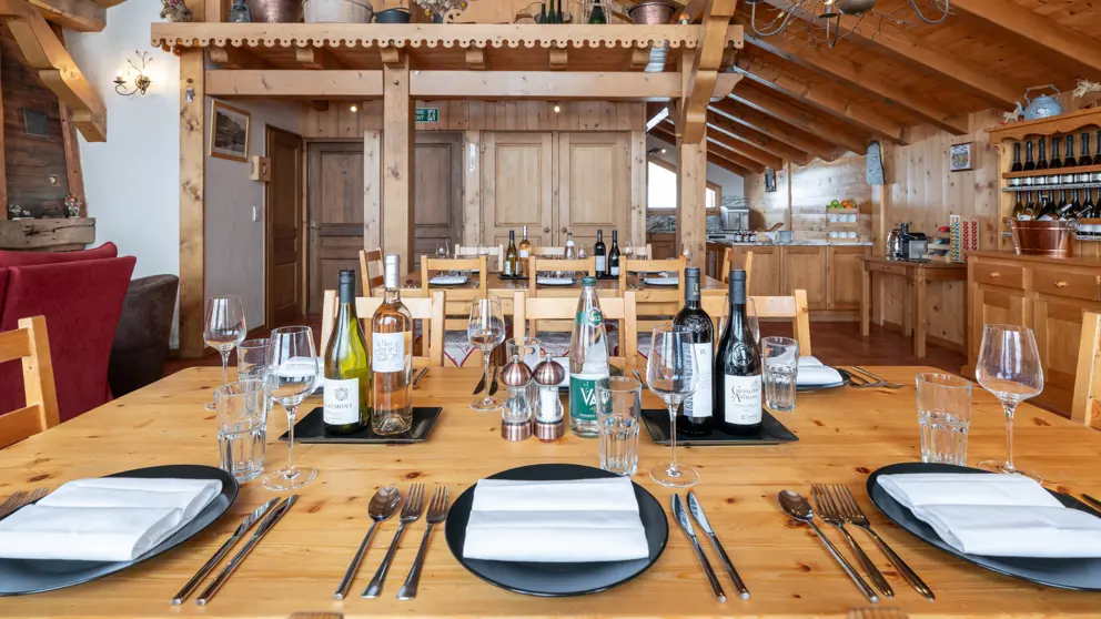 Chalet Marie Avoriaz Dining Area [5]