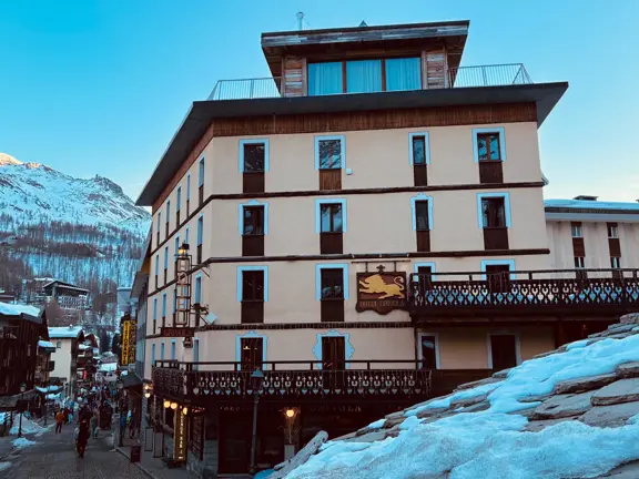 Cervinia Grivola Hotel External View