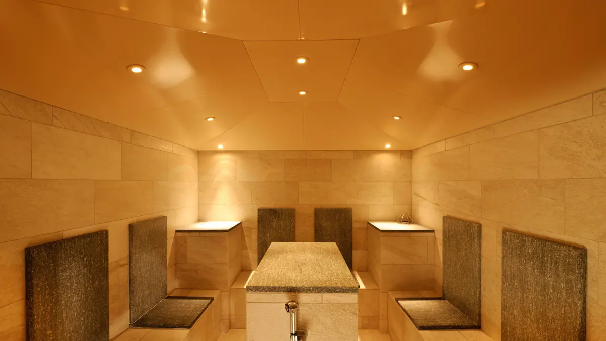 Inghams Italy Dolomites San Cassiano Hotel Diamant Steam Room