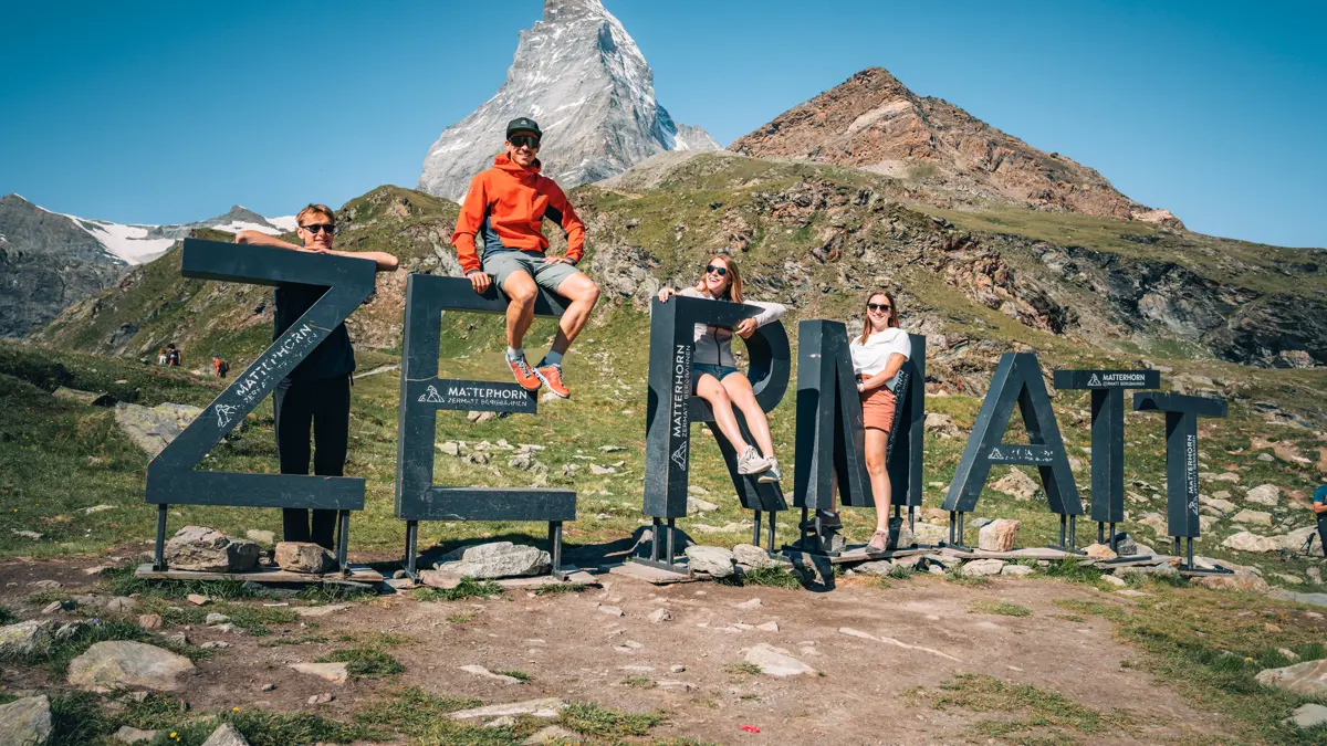 Zermatt Schwarzsee Photopoint
