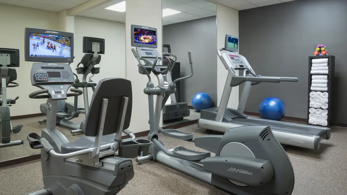 Marriott Residence Inn Apartments Mont Tremblant Gym
