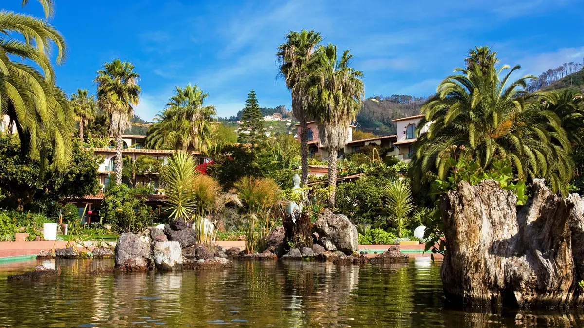 Quinta Splendida Canico Garden Pond