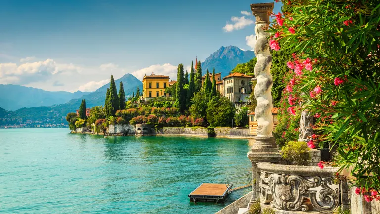 A scenic view of a landscape