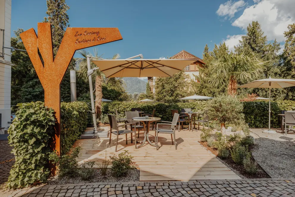 Hotel Kolping, Merano, Italy, Terrace