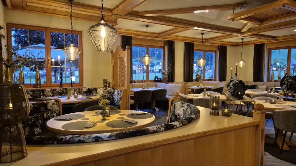 Austria, Hotel Dahoam Dining Room [5]