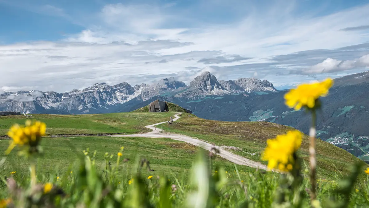 Walking Trail, Messner Mountain Museum, Kronplatz, Dolomites