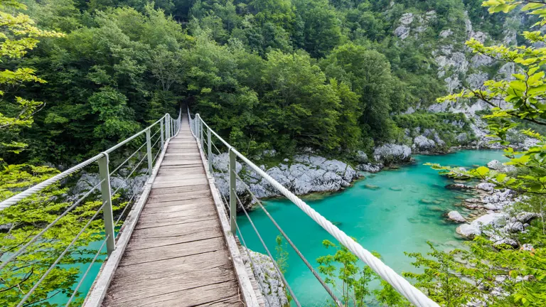 A scenic view of a landscape