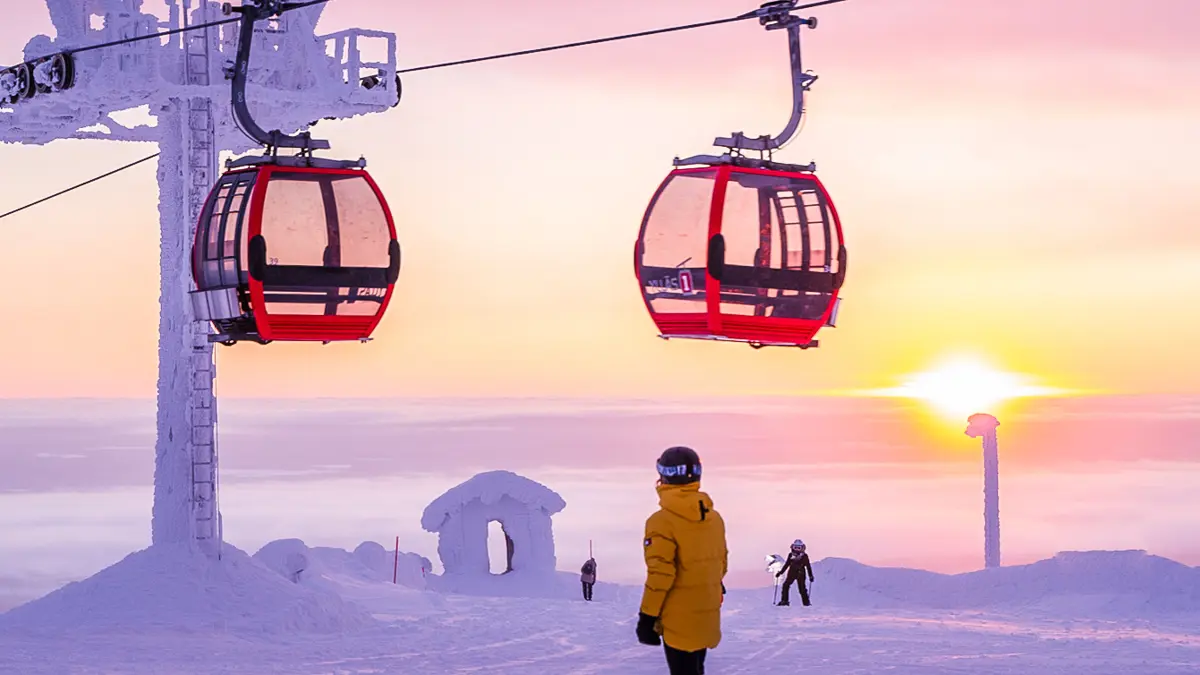 Yllas Finland Skiing (C) Visit Yllas.J