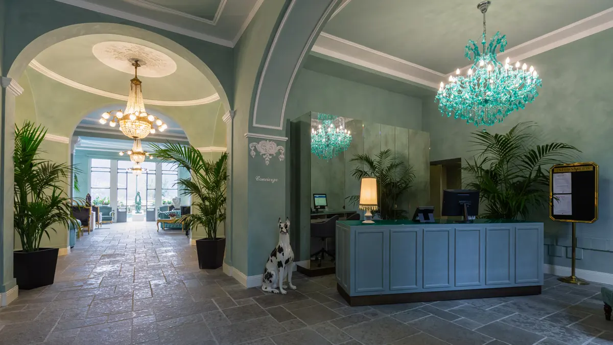 Grand Hotel Menaggio Lake Como Lobby 