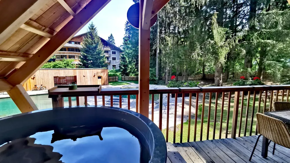 Ribno Alpine Resort Lake Bled Glamping Pod Terrace With Hot Tub [6]