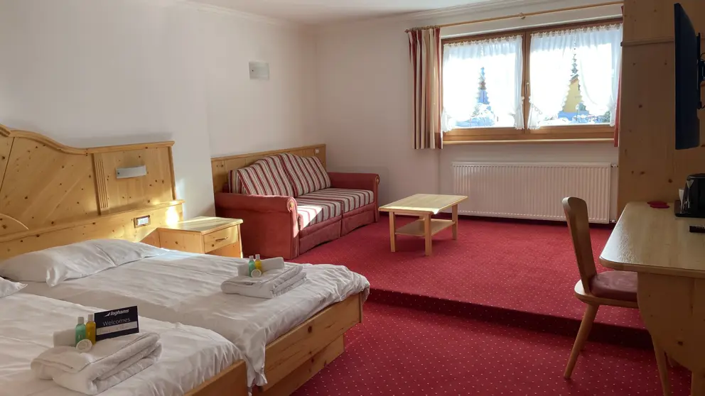 Inghams Italy Dolomites Selva Chalet Soldanella Room 26 1St Floor SE Facing