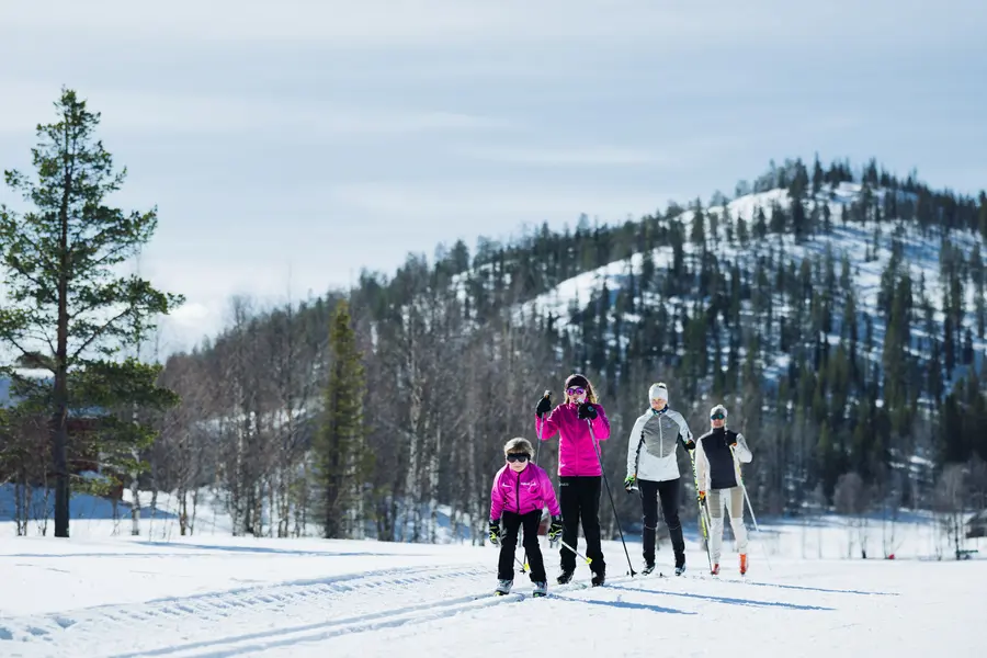 Levi Finland Levi Ski Resort Cross Country Skiing C Joonas Linkola Levi Ski Resort