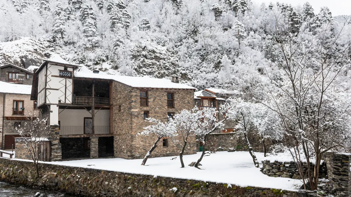 Typical Buildings in Pas de la Casa