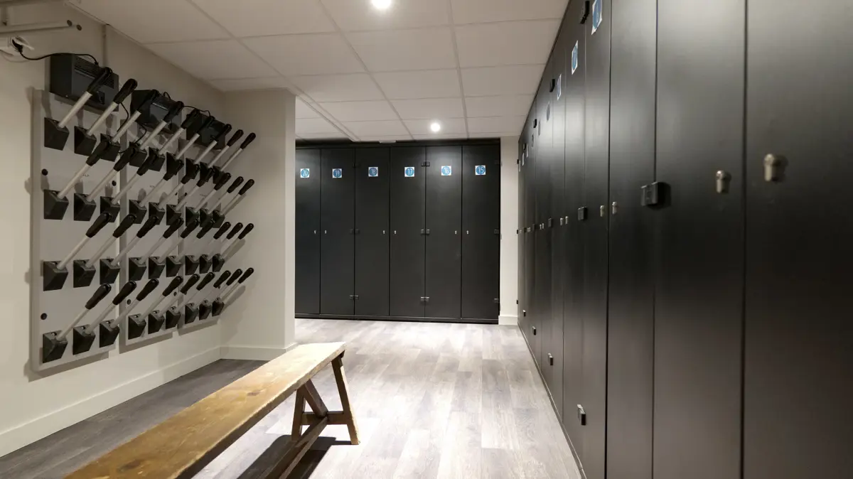 Hotel Planb Chamonix Ski Room