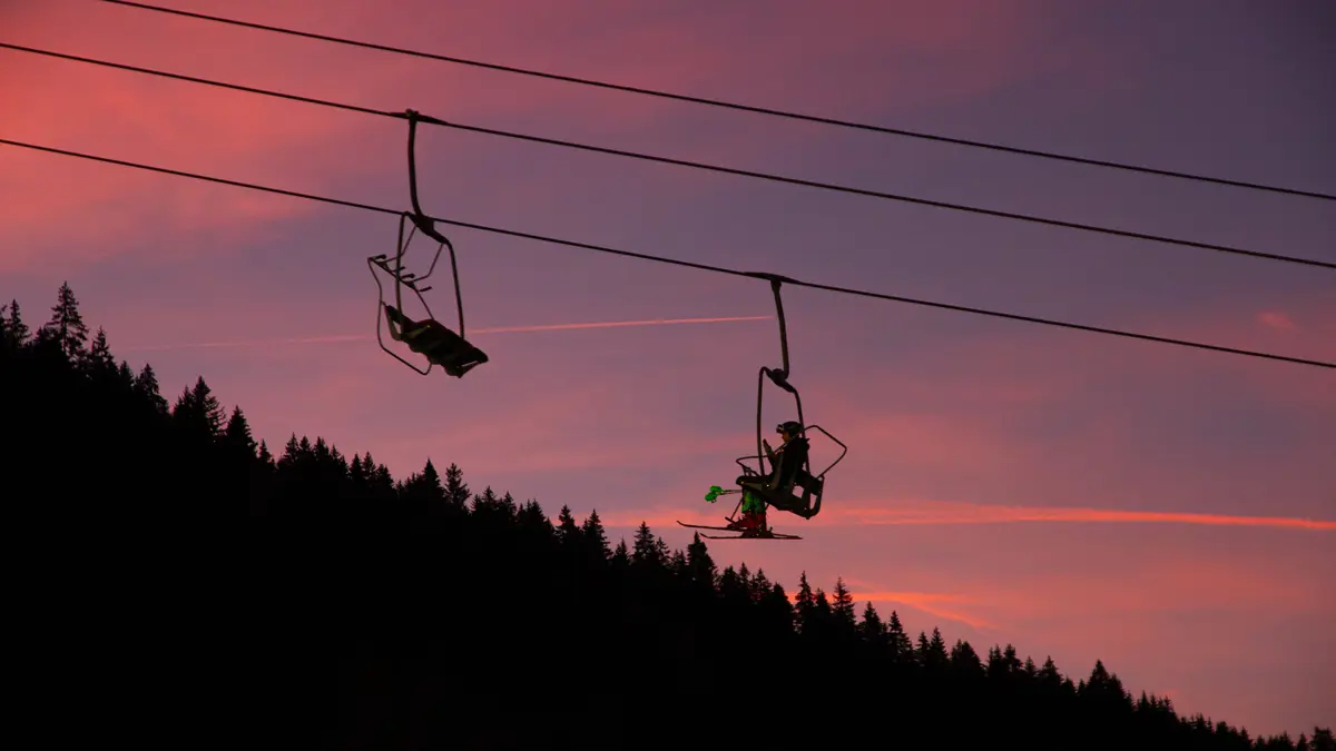 Mountain Sunset © DL Morzine