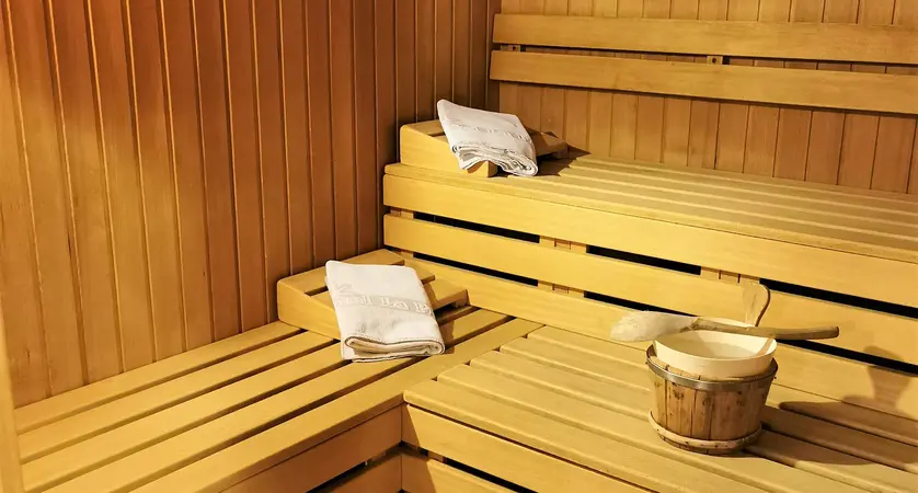 Hotel La Plaza, Corvara, Sauna [5]
