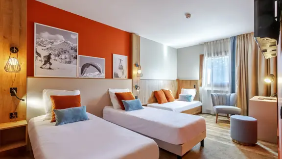 Two premium view rooms