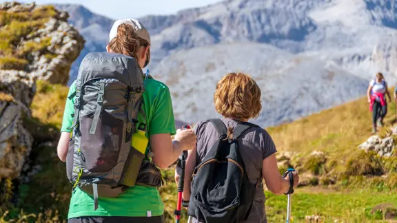 Selva Val Gardena Dolomites Family Walking