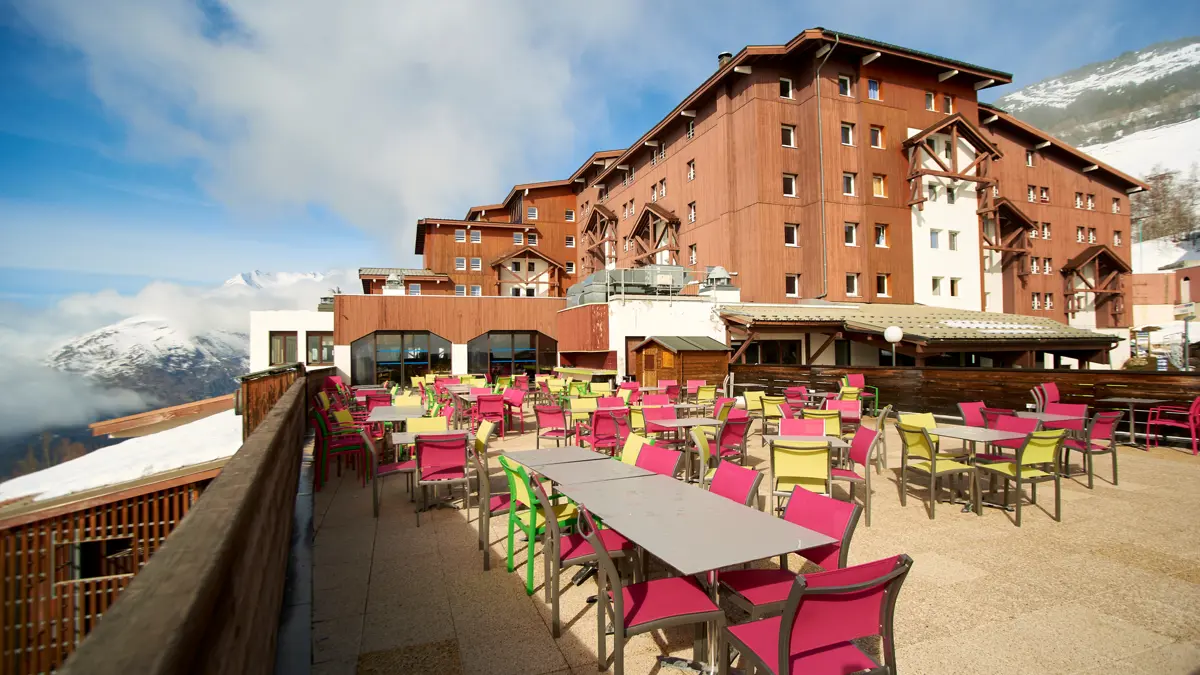 Village Club Soleil Les Deux Alpes Terrace 2